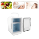 Μίνι Φορητό Ψυγείο Αυτοκινήτου 8L CR017 Λευκό-Μπλε