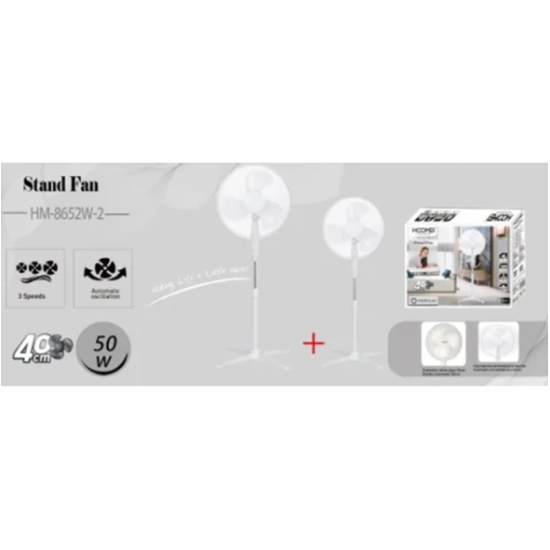 Ανεμιστήρας Δαπέδου 50W Hoomei HM-8652W