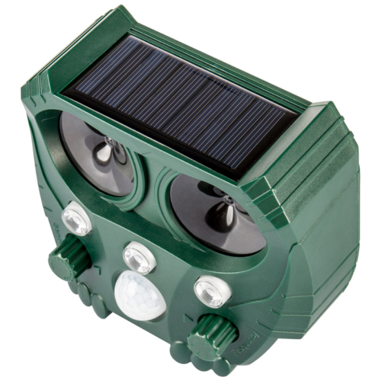 Αδιάβροχο Ηλιακό Απωθητικό Υπέρηχων 5 Λειτουργιών Αυτόματης Ενεργοποίησης με Κίνηση για Ζώα, Τρωκτικά, Αλεπούδες, Πουλιά με Φλας Φωτισμό Εκφοβισμού Αδιάβροχο Ηλιακό Απωθητικό Υπέρηχων 5 Λειτουργιών Αυτόματης Ενεργοποίησης με Κίνηση για Ζώα, Τρωκτικά, Αλεπούδες, Πουλιά με Φλας Φωτισμό Εκφοβισμού