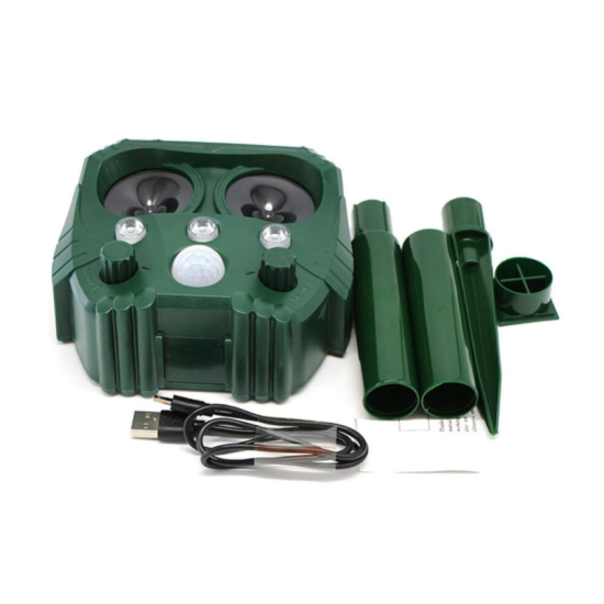 Αδιάβροχο Ηλιακό Απωθητικό Υπέρηχων 5 Λειτουργιών Αυτόματης Ενεργοποίησης με Κίνηση για Ζώα, Τρωκτικά, Αλεπούδες, Πουλιά με Φλας Φωτισμό Εκφοβισμού Αδιάβροχο Ηλιακό Απωθητικό Υπέρηχων 5 Λειτουργιών Αυτόματης Ενεργοποίησης με Κίνηση για Ζώα, Τρωκτικά, Αλεπούδες, Πουλιά με Φλας Φωτισμό Εκφοβισμού