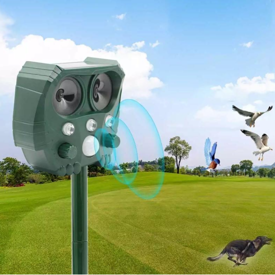 Αδιάβροχο Ηλιακό Απωθητικό Υπέρηχων 5 Λειτουργιών Αυτόματης Ενεργοποίησης με Κίνηση για Ζώα, Τρωκτικά, Αλεπούδες, Πουλιά με Φλας Φωτισμό Εκφοβισμού Αδιάβροχο Ηλιακό Απωθητικό Υπέρηχων 5 Λειτουργιών Αυτόματης Ενεργοποίησης με Κίνηση για Ζώα, Τρωκτικά, Αλεπούδες, Πουλιά με Φλας Φωτισμό Εκφοβισμού