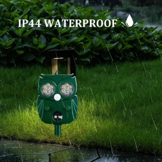 Ηλιακό απωθητικό με υπερήχους για τρωκτικά, σκυλιά και γάτες Solar Ultrasonic Animal Repeller