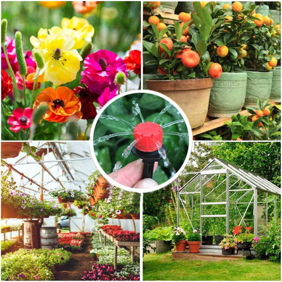 Σύστημα Αυτόματου Ποτίσματος Garden Drip Nozzle Combination 