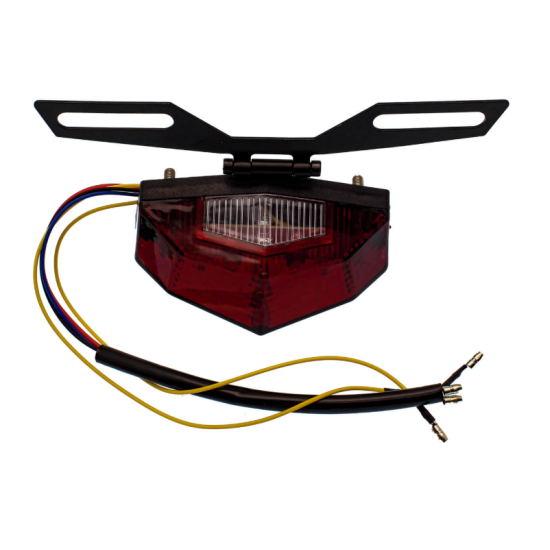 Πίσω Φανάρι Φλας Στοπ Πορείας Μοτοσυκλέτας LED 12V 19 SMD με Περιστρεφόμενη Βάση IP66 HW-0324