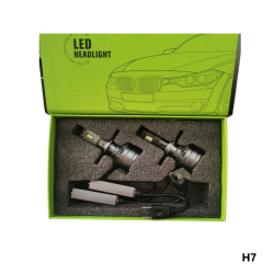 Σετ Λάμπες LED H7 αυτοκινήτου 2 όψεων 2τμχ 140W 6500K 40000LM HW-0300