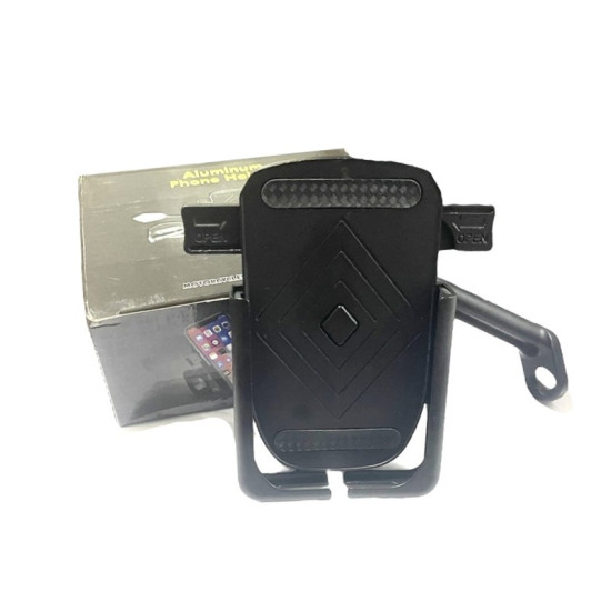 Βάση κινητού μοτοσυκλέτας καθρέφτη - aluminum phone holder AC-1