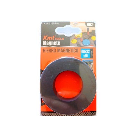 KMT ΜΑΓΝΗΤΗΣ ΜΑΥΡΟΣ 1ΤΜΧ 60X32X10MM 9368751