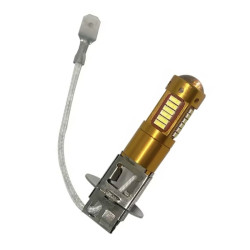 H3 LED 30 SMD φώτα ημέρας 12v 6500K cool white 1τεμ. IP65 OEM