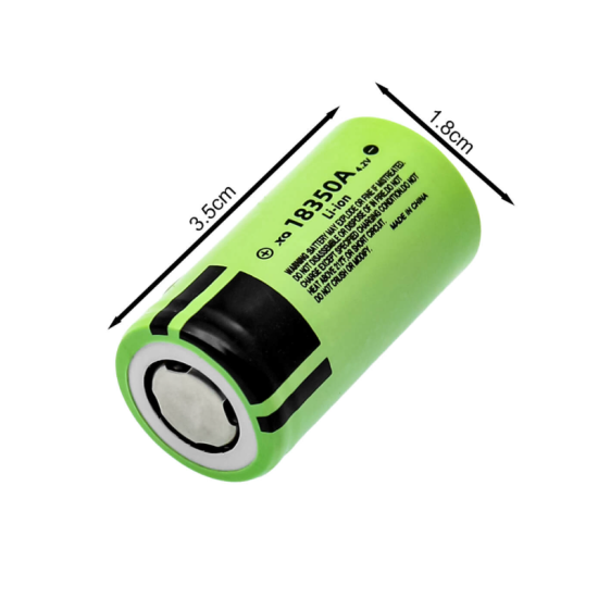 Επαναφορτιζόμενη Μπαταρία Li-ion 18350 4.2V 1000mAh 1 Τεμάχιο XQ-18350A
