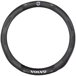 Κάλυμμα τιμονιού από υψηλής πυκνότητας ανθρακονήματα 37CM VOLVO W17902-6  ΜΑΥΡΟ