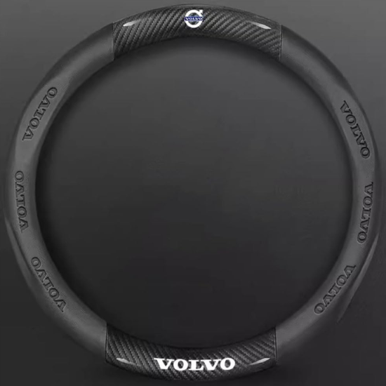Κάλυμμα τιμονιού από υψηλής πυκνότητας ανθρακονήματα 37CM VOLVO W17902-6  ΜΑΥΡΟ