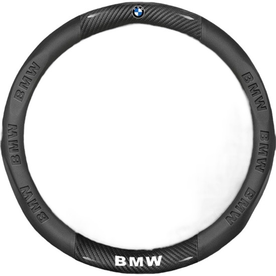 Κάλυμμα τιμονιού από υψηλής πυκνότητας ανθρακονήματα 37CM BMW W17902-1 ΜΑΥΡΟ
