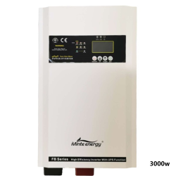 Inverter καθαρού ημιτόνου 3000W 24V ρυθμιστής φόρτισης PWM 40A με οθόνη LCD Minte Energy