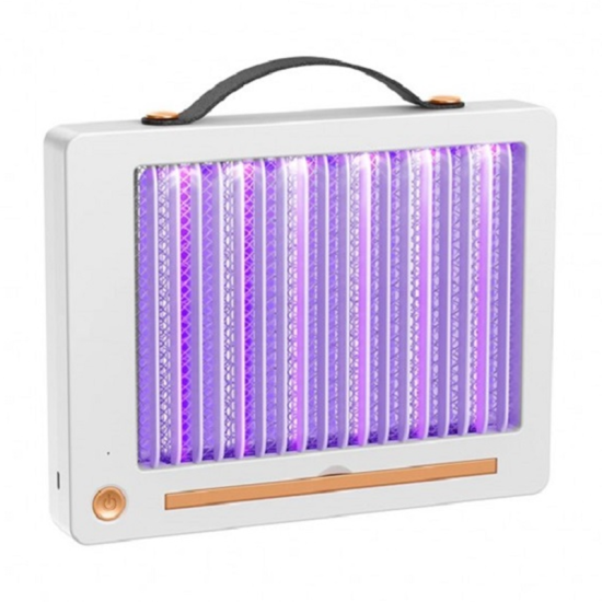 Επαναφορτιζόμενη ηλεκτρική λάμπα εξόντωσης κουνουπιών HYH-167 Λευκό