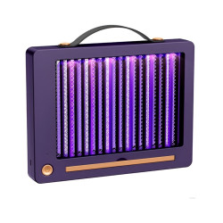 Επαναφορτιζόμενη ηλεκτρική λάμπα εξόντωσης κουνουπιών HYH-168 μωβ